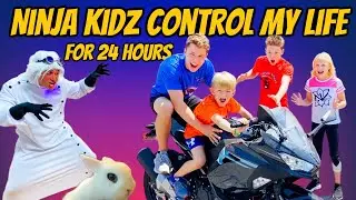 Ninja Kidz TV Control My Life for 24 Hours