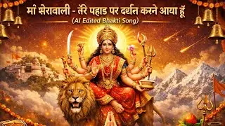 &ldquo;माँ शेरावाली &ndash; तेरे पहाड़ पर दर्शन करने आया हूँ (AI Edited Bhakti Song)&rdquo;#viralvideos #viralsong 