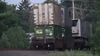 Railfanning NS trains in Hudson Ohio on the Cleveland Line