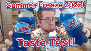 Mountain Dew Summer Freeze 2025 - Taste Test & Review - JT's J-Treats
