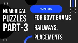 Numerical Puzzles | Top 10 Missing number Maths puzzles | Infosys Puzzles