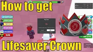 How to get Lifesaver Crown in Carry a Friend | American Heart | 10k Stock
