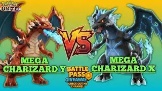 🔥 MEGA CHARIZARD Y VS MEGA CHARIZARD X | Pok&eacute;mon UNITE Full Comparison 🔥
