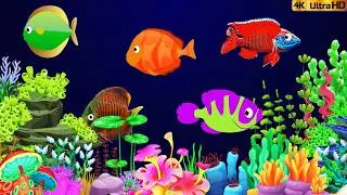 Bedtime Lullabies and Calming Undersea Animation🌙Beat Insomnia in 3 Minutes 💖#526
