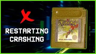 Faulty Pokemon Gold Repair - Gameboy Game - Crashes Restarting over again after a while - FIX