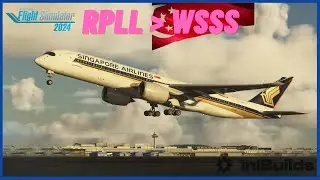 MSFS 2024 LIVE | Singapore Airlines | RPLL ✈ WSSS | *Flying in Asia?* | PMDG 777-200ER | #msfs2024