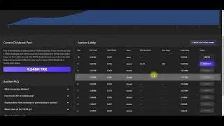 DeFi Staking Platform Как Закинуть Троны на АУКЦИОН DSP