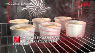AEG ProCombi kombidampovn og ProCombi Plus kombidampovn med SousVide tilberedning. T-design