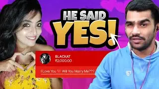 I Proposed Handsome Streamers on Livestream 😍 @shreemanlegendliveofficial