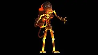 Flamethrower Endoskeleton Sings FNAF Song