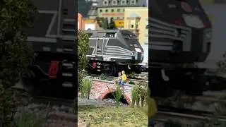Metro North NYC Heritage Unit! #train #toytrains #railroad