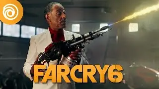 Far Cry 6: Giancarlo desmontando las armas de la Guerrilla