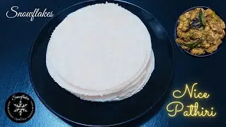 How to Make Nice Pathiri/ Rice Pathiri recipe/Kerala rice pathiri/ soft nice pathiri recipe