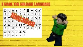 I made the official Ninjago Language ...here's what happened