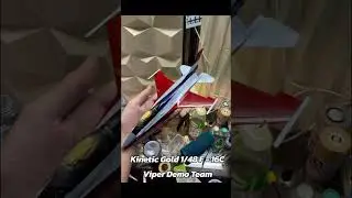 🔥Pro Build Kinetic Gold 1/48 F - 16C Viper Demo Team🔥