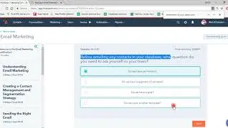 Hubspot Email Marketing Certification Exam Answer September 2018