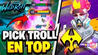 🤡&iexcl;UN ERROR ME HACE JUGAR BRAND EN TOP! | Wild Rift