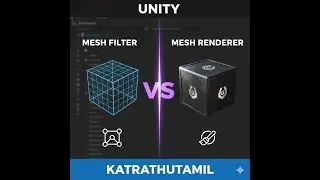 Unity Basics: Mesh Filter vs Mesh Renderer Explained (The ESSENTIALS) #unity #unity3dgames