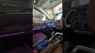 Ambient light installed in KIA Sonet At Jolly Motors Accessories Surat Gujarat #kiamotors #carlover