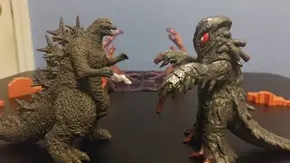 Godzilla Minus One Vs Hedorah (Godzilla Stop Motion)