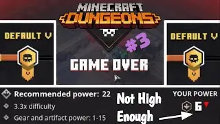 LEVEL FIVE DIFFICULTY IS A BAD TIME | Minecraft Dungeons, #3