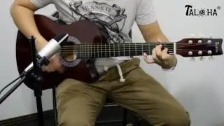 Taloha Acoustic Guitar G-38 sample A