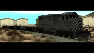 driving a train in gta sa