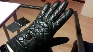 Vistula Quilted Leather Gloves