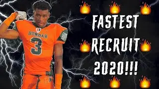 The REAL FASTEST High School Football Player [2020] l Sharpe Sports