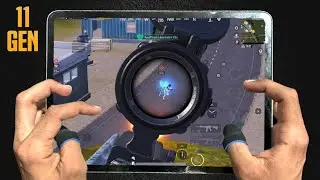 iPad 11th generation bgmi test 🔥 sensitivity + control code ❤️