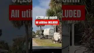 RV Park in Beach Side in Florida | Ocean View RV Park $1,200 per month LOT RENT #rvpark #rvliving
