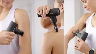 Массажный пистолет Medisana Mini MG 150 - перкуссионный ручной массажер