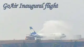 GoAir Inaugural flight to Mangluru Int'l Airport