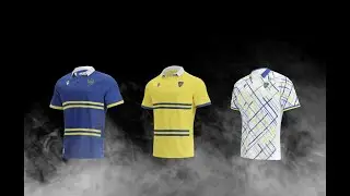 Clermont 2021/22 Home, Away and Third kits