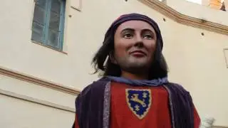 Gegants de Vilanova amb músiques de Patum