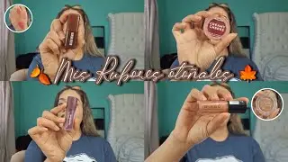 Mis Rubores Oto&ntilde;ales 🍂| Biss&uacute;, Beauty Creations, Italia Deluxe, Huda etc.. 