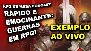 Guerras e Batalhas em massa em RPGs: Exemplo usando Dungeons & Dragons RC
