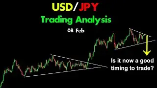 USD/JPY Trading Analysis Today & Price prediction /08 Feb (Is USD/JPY now a good timing to trade? )
