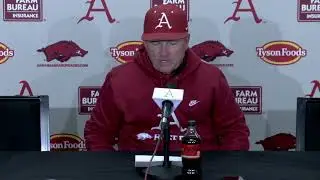 Dave Van Horn press conference: Arkansas 7, Xavier 6