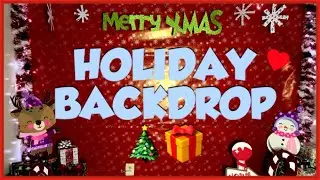 Holiday Backdrop DIY| Christmas Decor 2020
