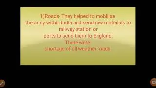 Class XII- Indian economic development- ch 1- Infrastructure and positive contribution of Britishers