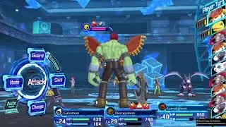 Digimon Story: Cyber Sleuth - Boss Boltmon and 2 Skullmeramon
