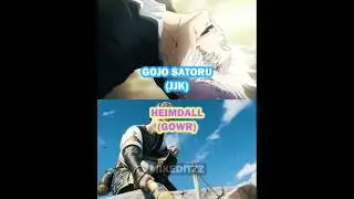 Gojo Satoru vs Heimdall #jujutsukaisen #godofwar