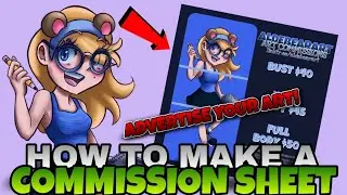 How to Make a Commission Sheet (Tutorial)