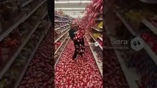 Вываливание KitKat пошло совсем не так, как надо 😂 #шорты #смешно