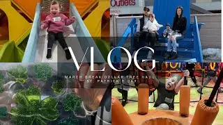 MARCH BREAK VLOG | Dollar Tree Haul | St. Patrick&rsquo;s Day ☘️