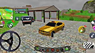Uk taxi driving simulator 3D open would game realistic reads female passenger drop android gameplay