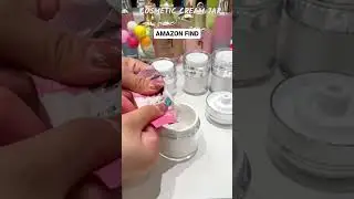 Luxury Acrylic Cosmetic Jars | Face Cream Jar #shorts #viral
