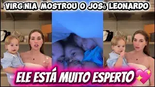 VIRGÍNIA MOSTRA O JOSÉ LEONARDO ELE ESTÁ MUITO ESPERTO 