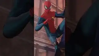 Uncle Aaron Catches Miles Morales as Spider-Man 😱 |  PS5 Cutscene #shorts  #spiderman #gaming #hero